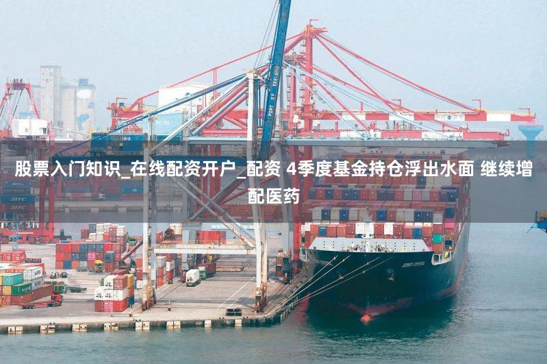 股票入门知识_在线配资开户_配资 4季度基金持仓浮出水面 继续增配医药