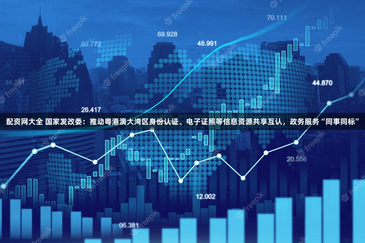 配资网大全 国家发改委：推动粤港澳大湾区身份认证、电子证照等信息资源共享互认，政务服务“同事同标”